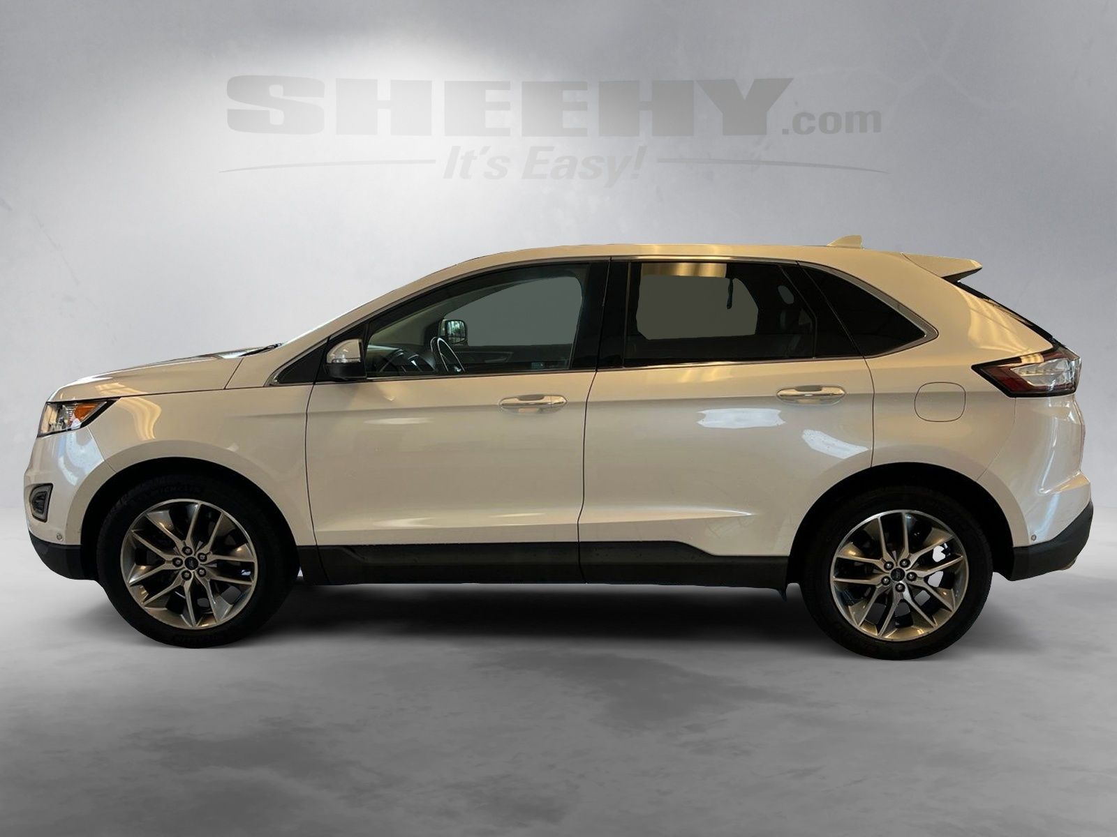 Certified Used 2017 White Platinum Clearcoat Metallic Ford Titanium image 16