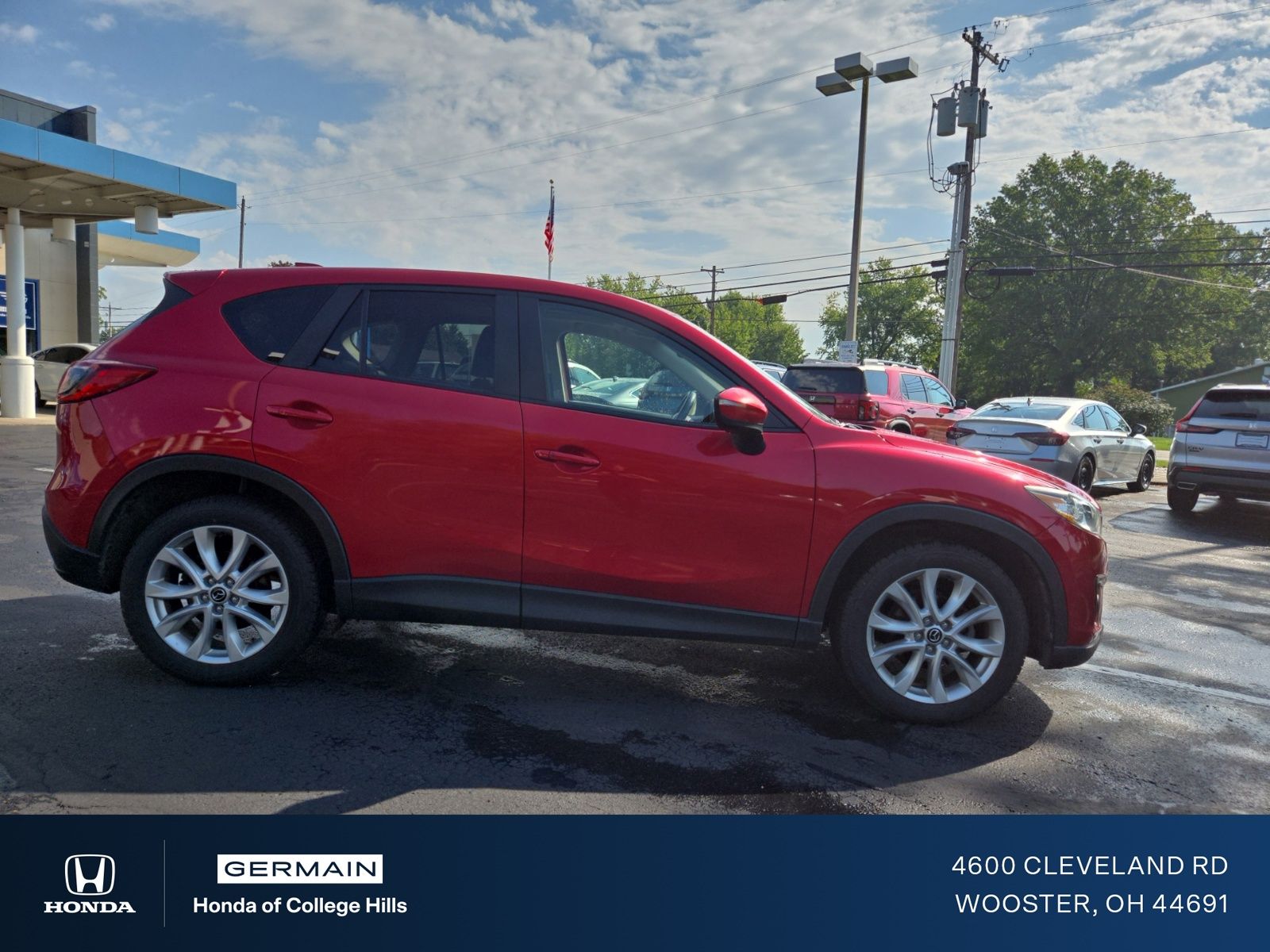 Used 2015 Red Mazda Grand Touring image 10