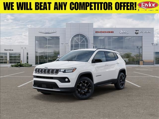 Bright White Clearcoat 2026 Jeep Compass SUV / Crossover 8-Speed Automatic