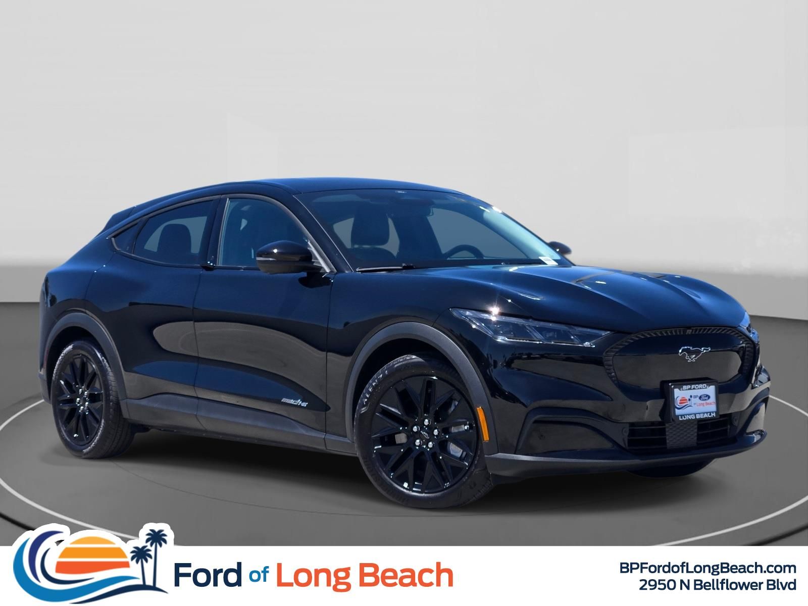 Shadow Black 2025 Ford Mustang Mach-E SUV / Crossover Rear-Wheel Drive 1-Speed Dual Clutch