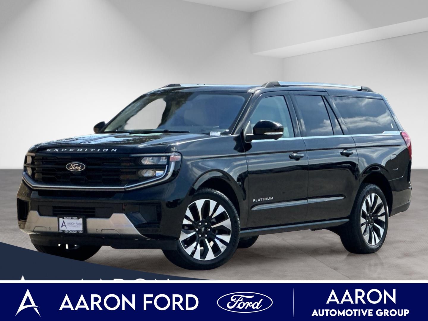 Black Metallic 2025 Ford Expedition SUV / Crossover Four-Wheel Drive Automatic