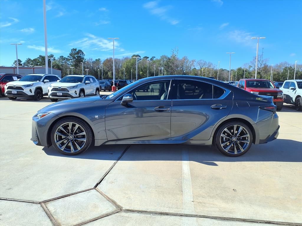 2023 Lexus IS 350 F SPORT Gray at Westside Lexus