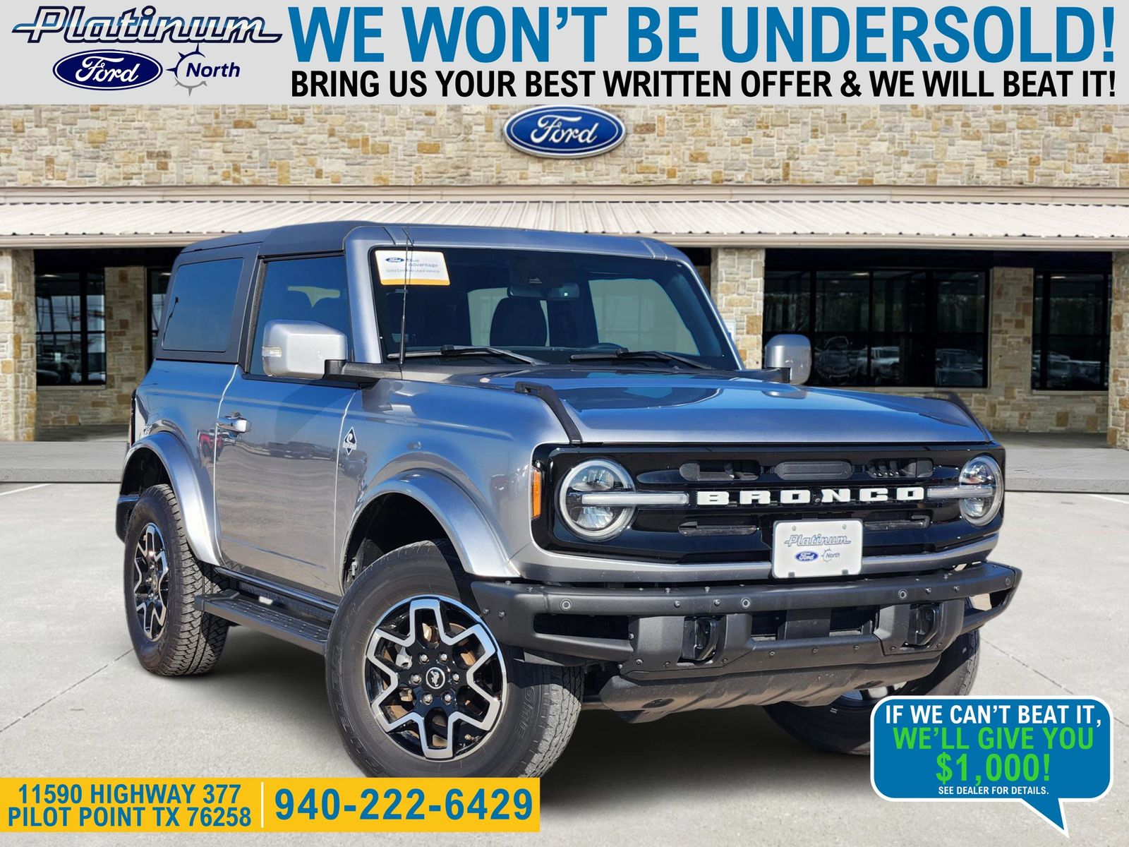 2022 Ford Bronco Outer Banks 2-Door 4WD