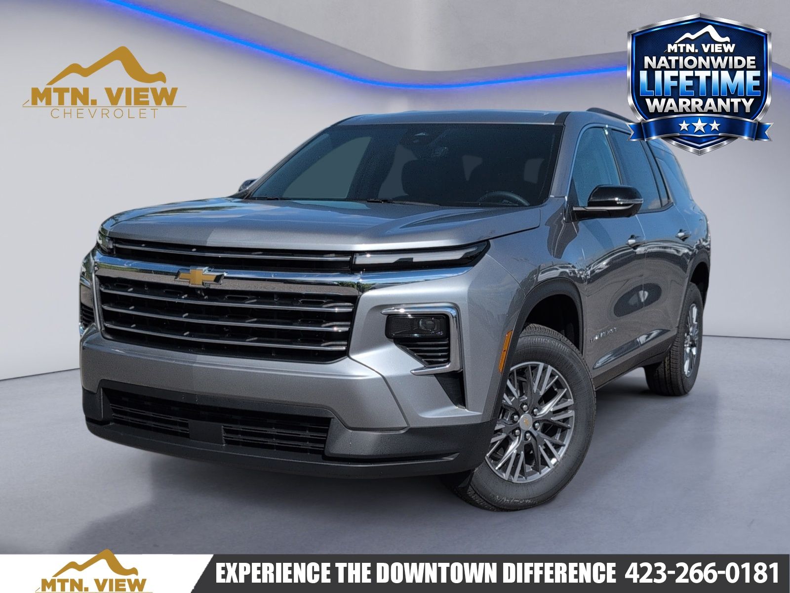 Sterling Gray Metallic 2026 Chevrolet Traverse SUV / Crossover Front-Wheel Drive 8-Speed Automatic