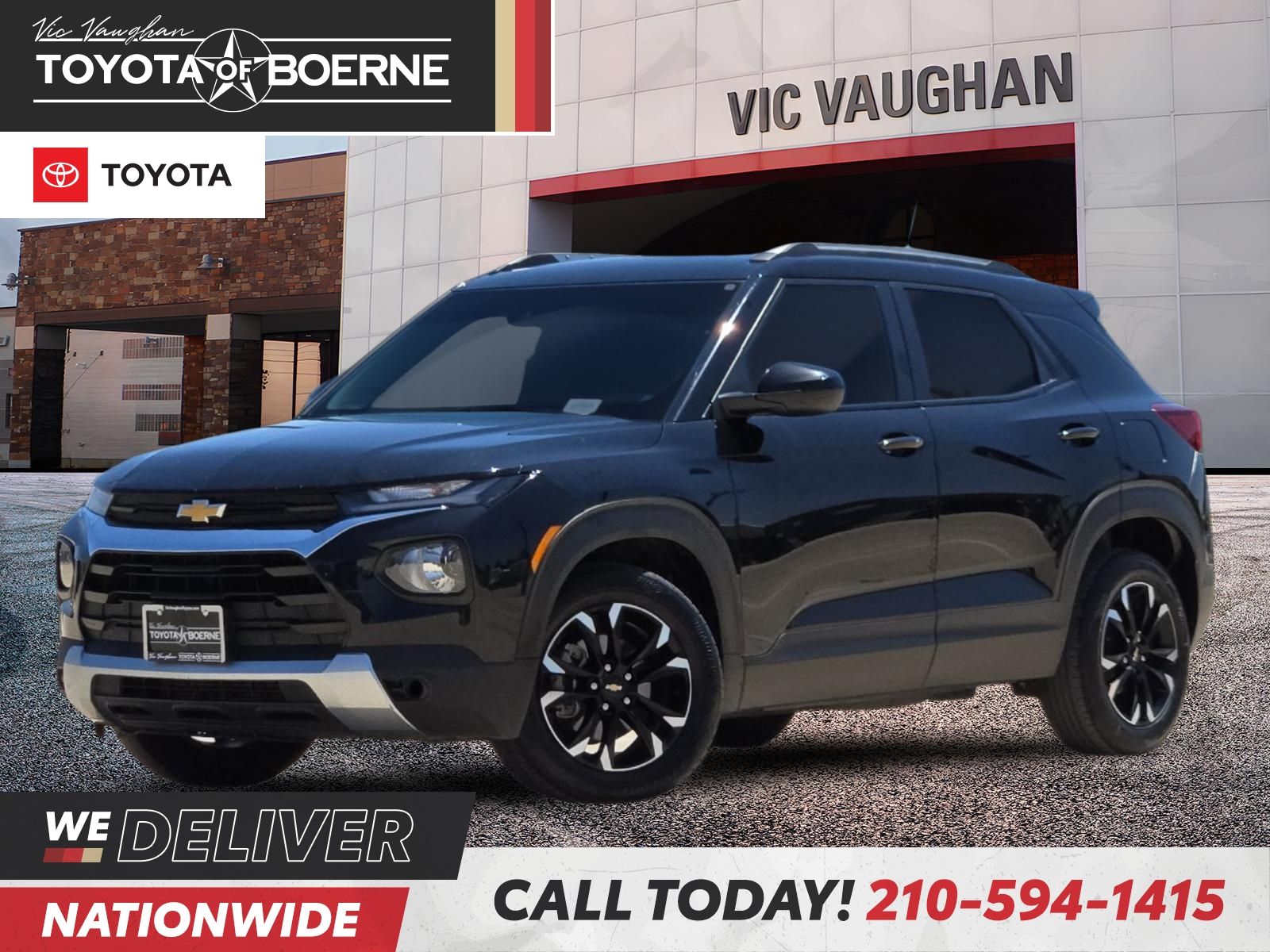 Mosaic Black Metallic 2023 Chevrolet Trailblazer SUV / Crossover Four-Wheel Drive 9-Speed Automatic