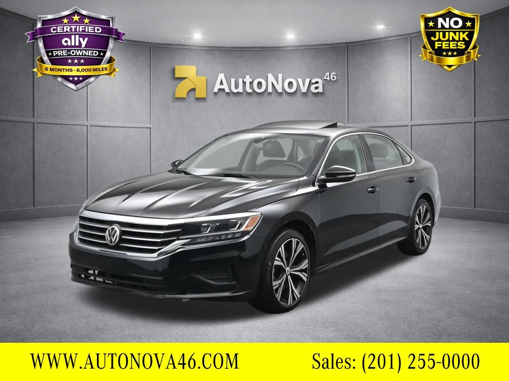 Deep Black 2020 Volkswagen Passat 2.0T SEL FWD Sedan Front-Wheel Drive 6-Speed Automatic