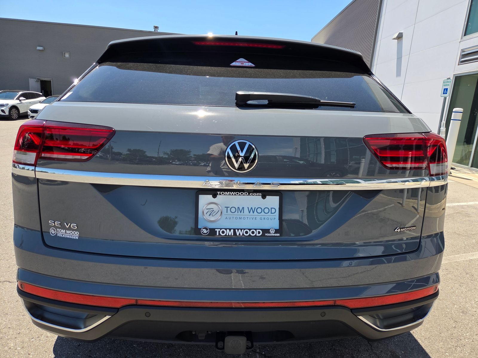used 2023 Volkswagen Atlas Cross Sport car, priced at $32,450