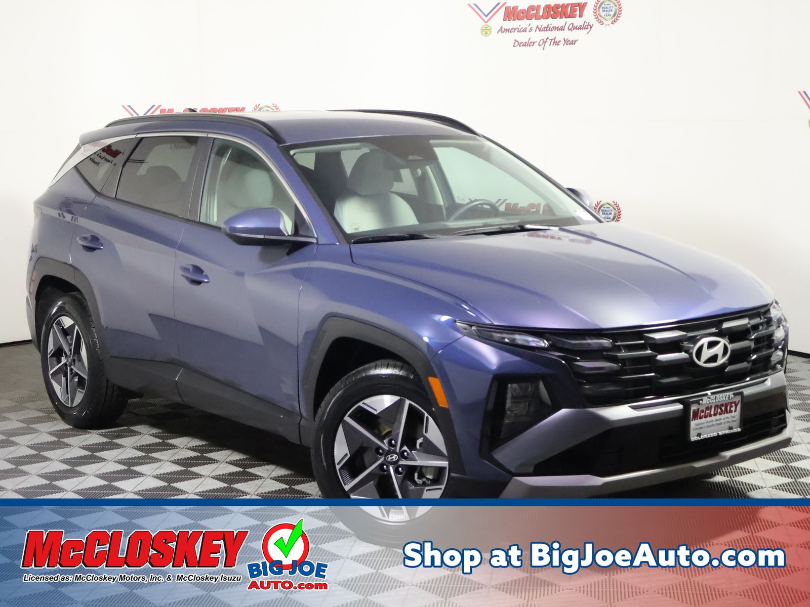 Atlantis Blue 2025 Hyundai Tucson SUV / Crossover All-Wheel Drive 8-Speed Automatic