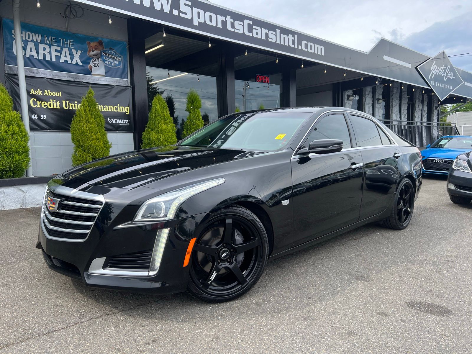 Black Raven 2018 Cadillac CTS Sedan Rear-Wheel Drive 8-Speed Automatic