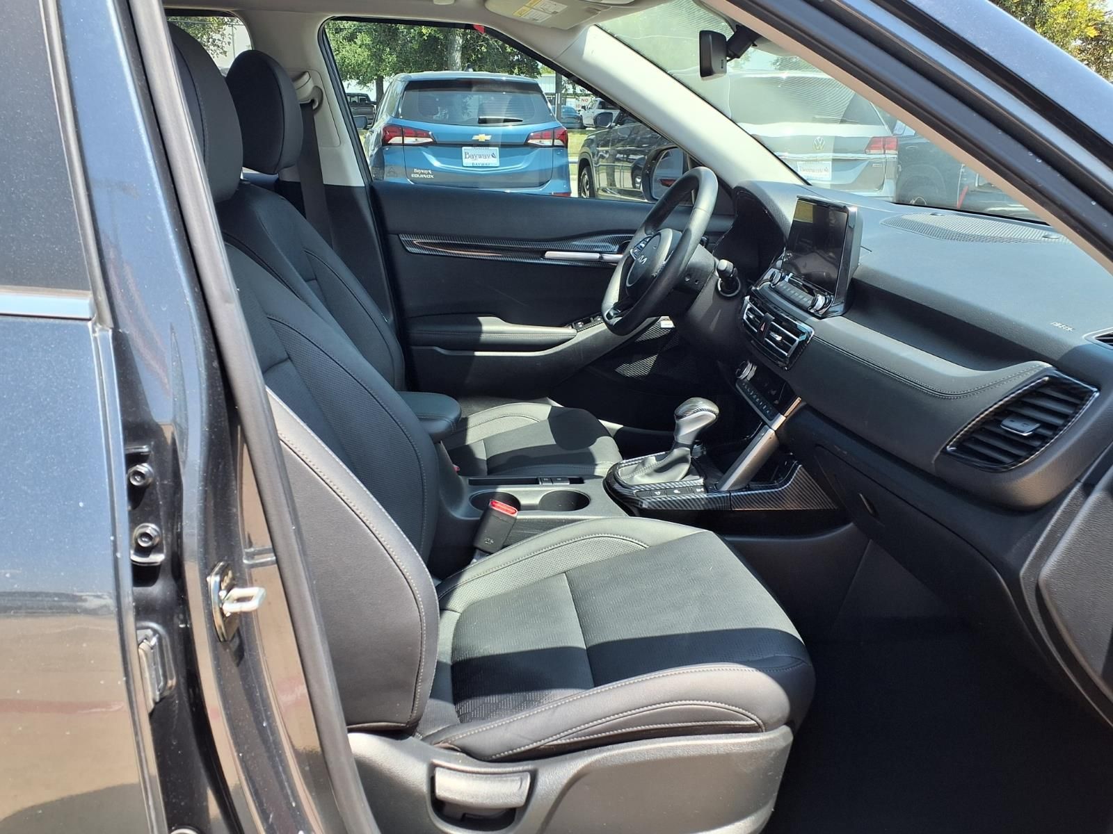 2023 Kia Seltos SX Gray at DeMontrond Auto Country