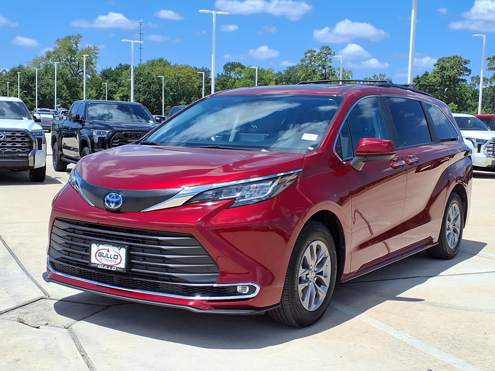 2023 Toyota Sienna XLE Red at Westside Lexus