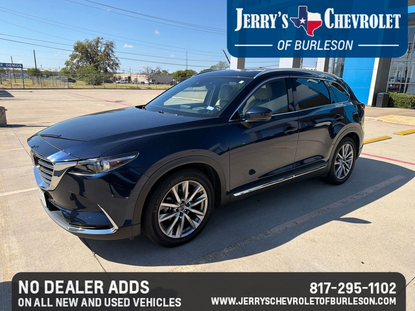 Deep Crystal Blue Mica 2018 Mazda CX-9 SUV / Crossover Front-Wheel Drive 6-Speed Automatic