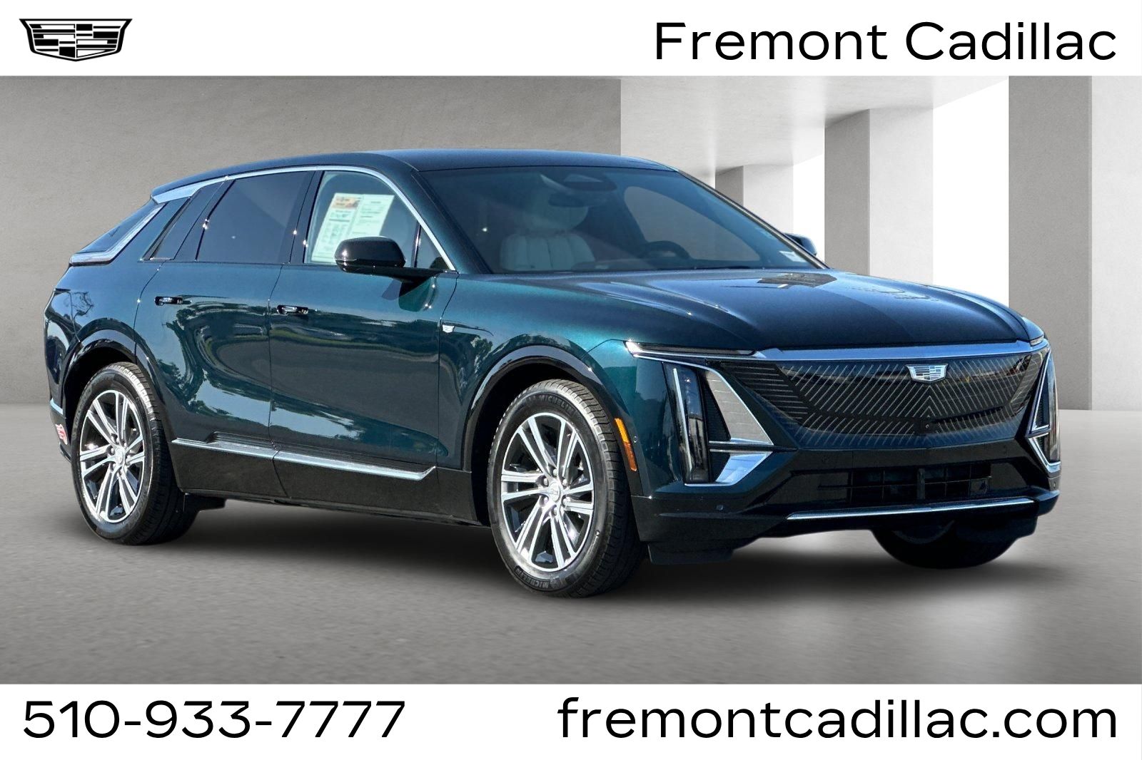 Emerald Lake Metallic 2024 Cadillac LYRIQ SUV / Crossover All-Wheel Drive 1-Speed Automatic