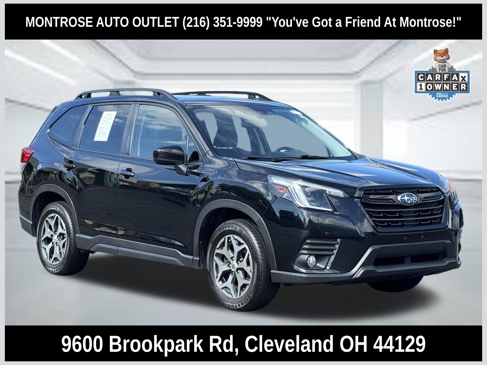 Crystal Black Silica 2023 Subaru Forester SUV / Crossover All-Wheel Drive Continuously Variable Transmission