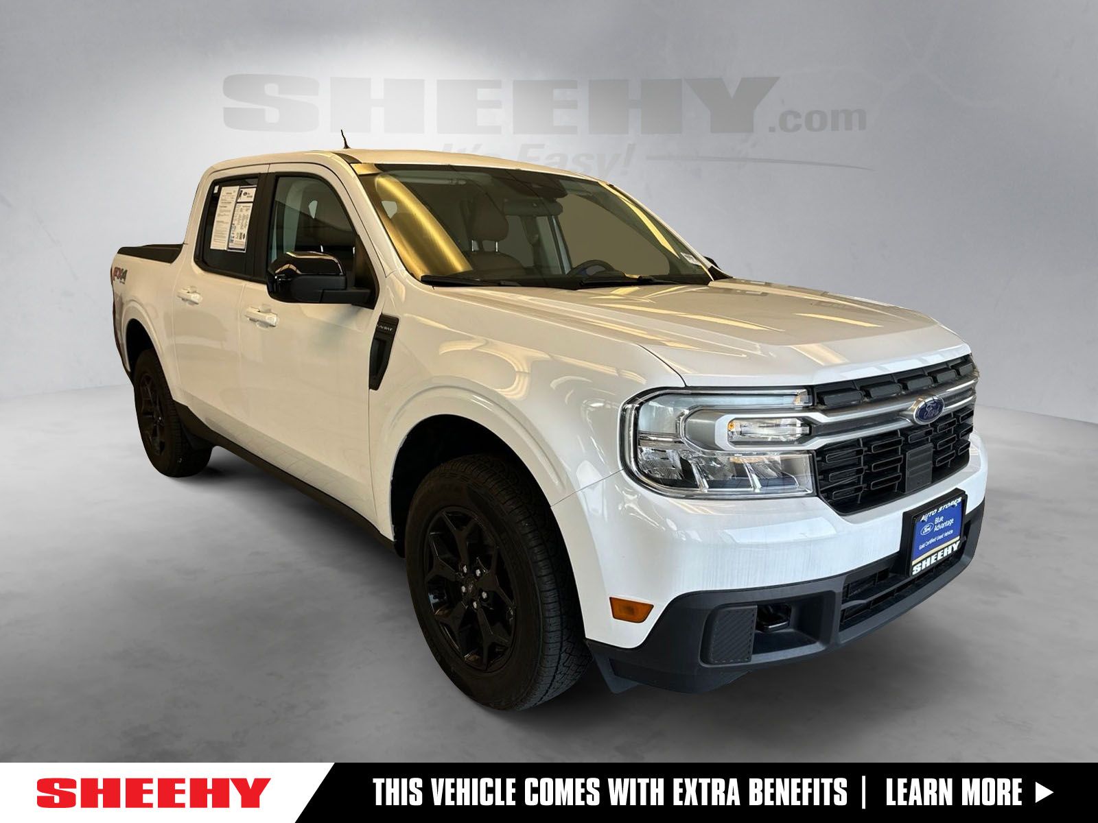 Oxford White 2024 Ford Maverick Pickup Truck All-Wheel Drive 8-Speed Automatic