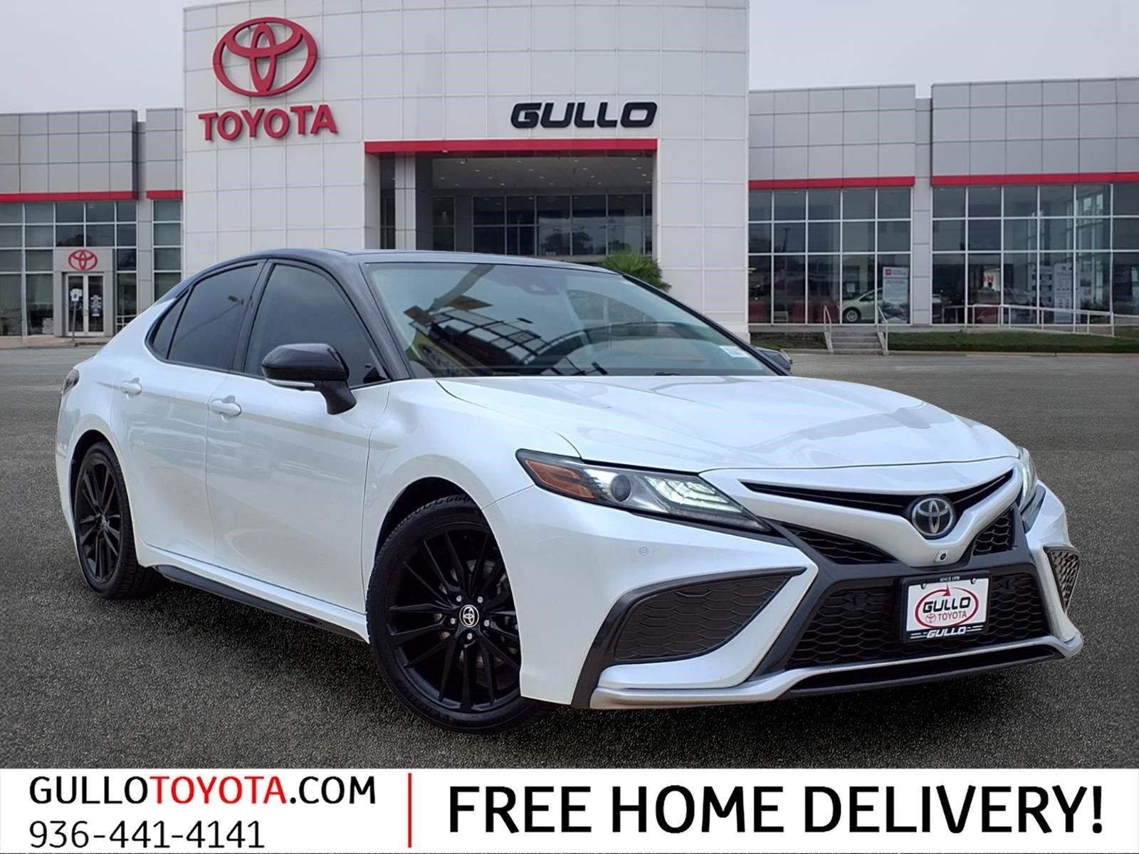 2021 Toyota Camry XSE V6 Beige at Joe Myers Mazda Kia