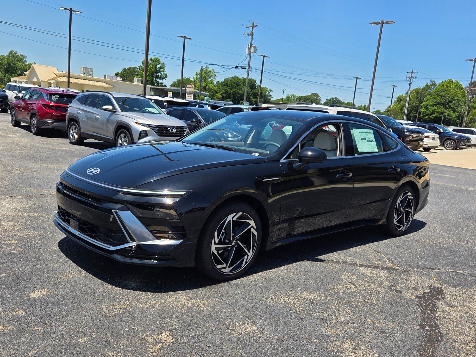 New 2026 Black Hyundai SEL Sport image 3