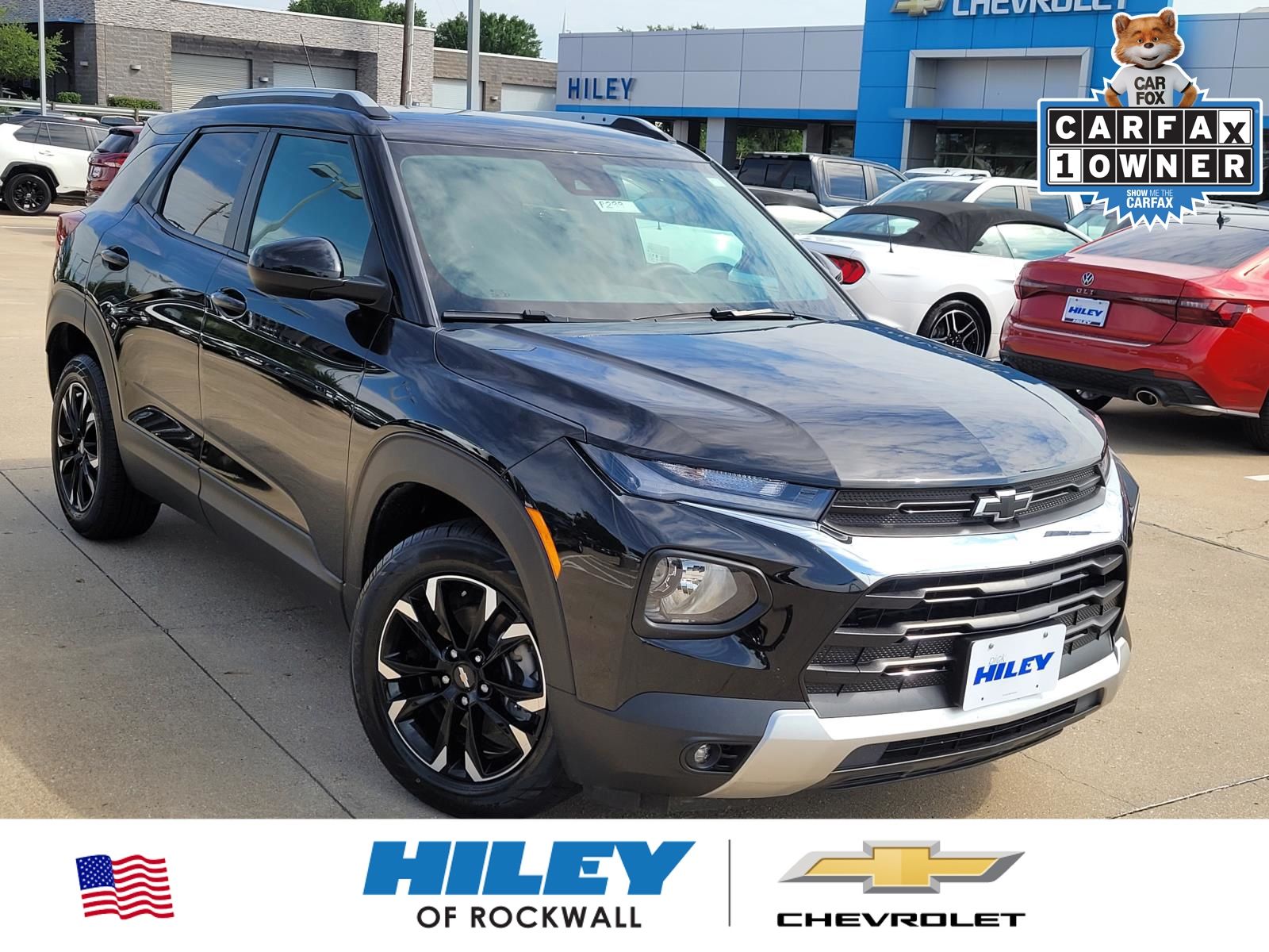 Mosaic Black Metallic 2023 Chevrolet Trailblazer SUV / Crossover Front-Wheel Drive Continuously Variable Transmission
