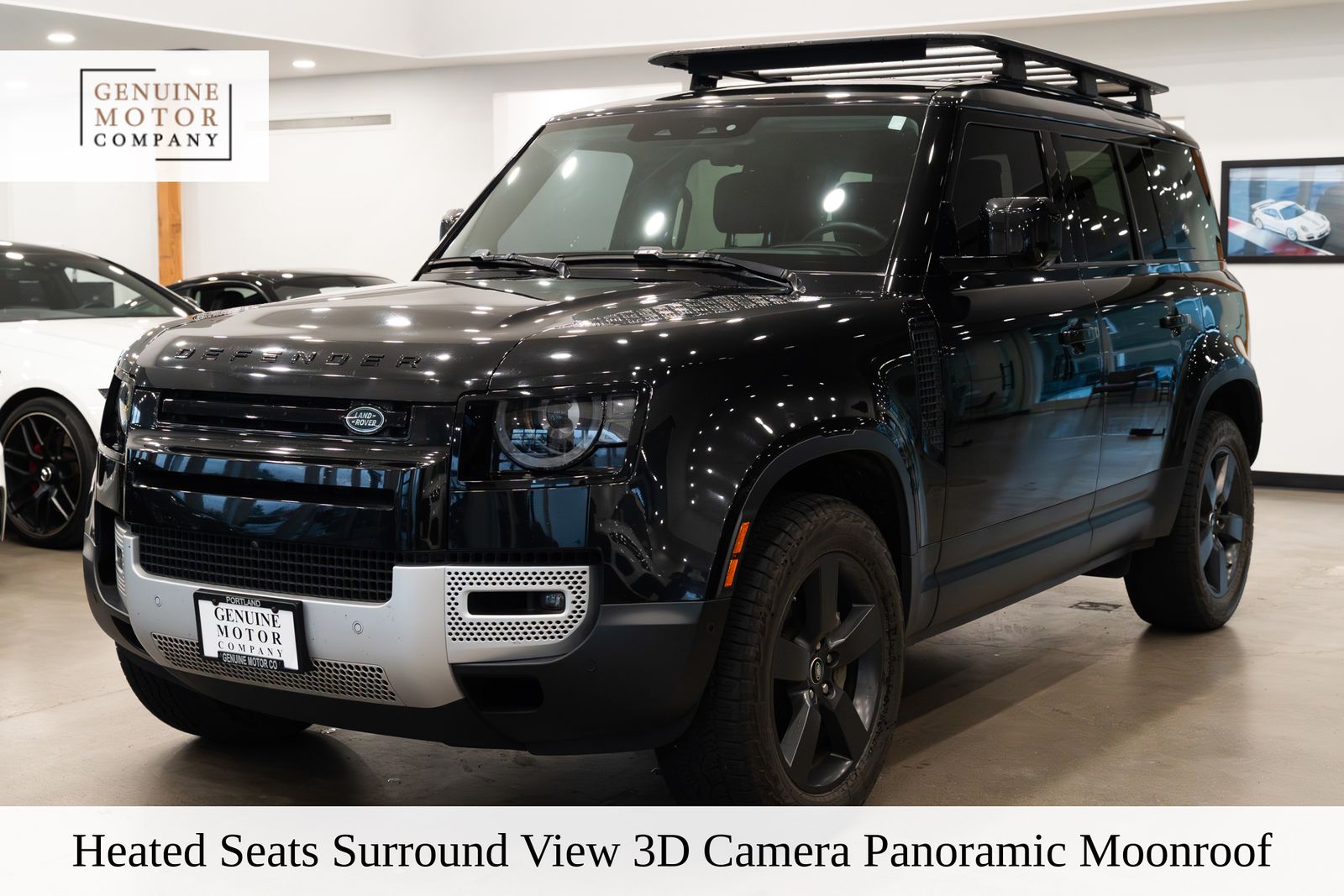 Santorini Black Metallic 2020 Land Rover Defender 110 HSE AWD SUV / Crossover All-Wheel Drive 8-Speed Automatic