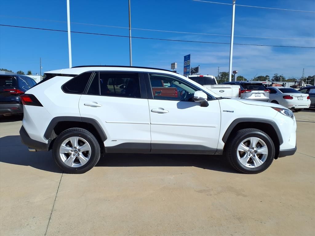 2021 Toyota RAV4 Hybrid XLE White at Don McGill Toyota