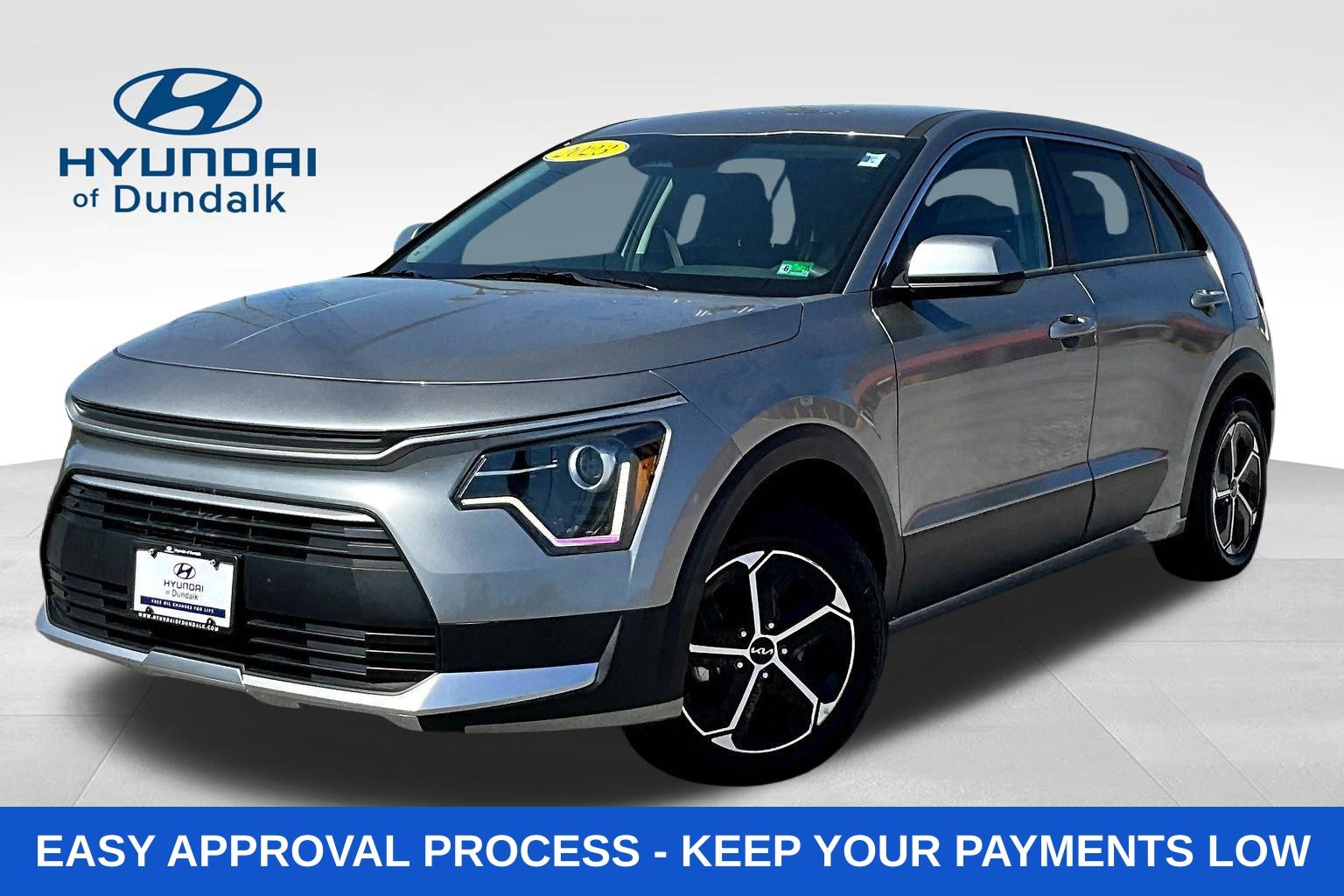 Steel Gray 2023 Kia Niro LX FWD SUV / Crossover Front-Wheel Drive 6-Speed Automatic