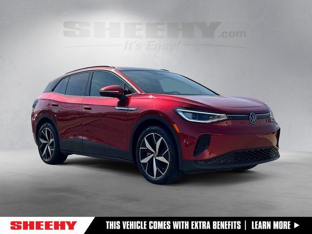 Aurora Red Metallic 2023 Volkswagen ID.4 Pro S RWD SUV / Crossover Rear-Wheel Drive Automatic