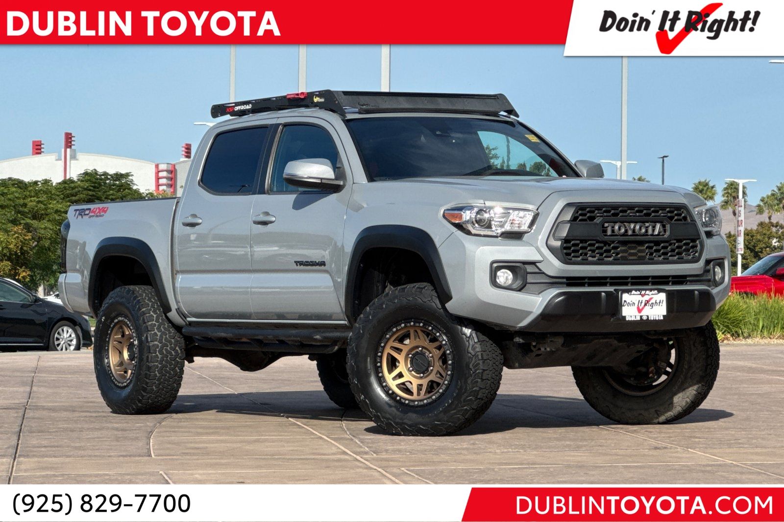 Cement 2021 Toyota Tacoma Pickup Truck Four-Wheel Drive 6-Speed Automatic