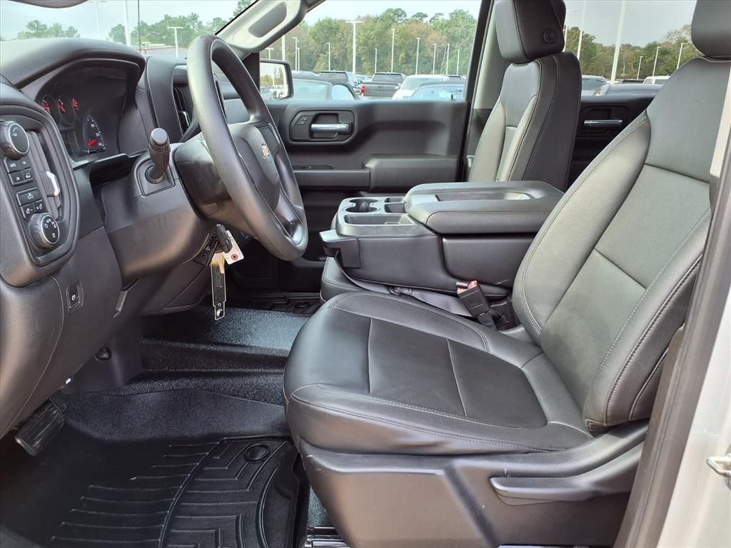 2021 Chevrolet Silverado 1500 WT Silver at Classic Elite Chevrolet Sugar Land