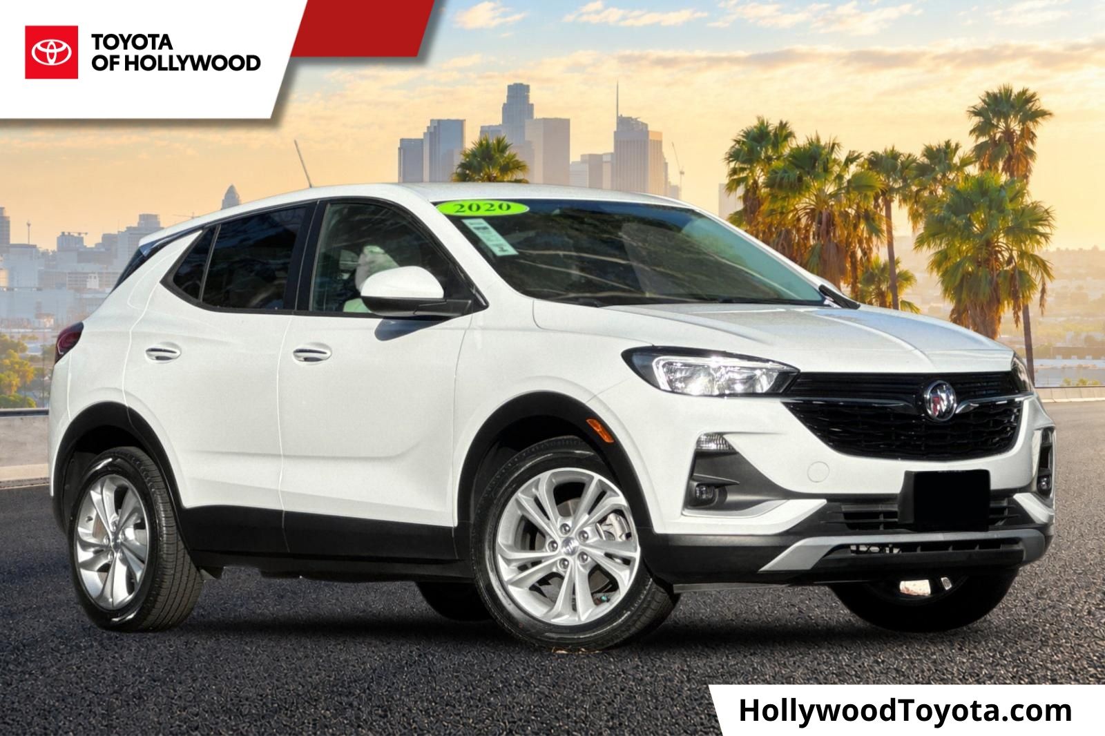 Summit White 2020 Buick Encore GX SUV / Crossover Front-Wheel Drive Continuously Variable Transmission