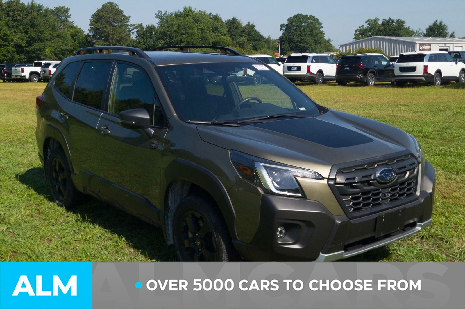 Used 2023 Green Metallic Subaru Wilderness image 3