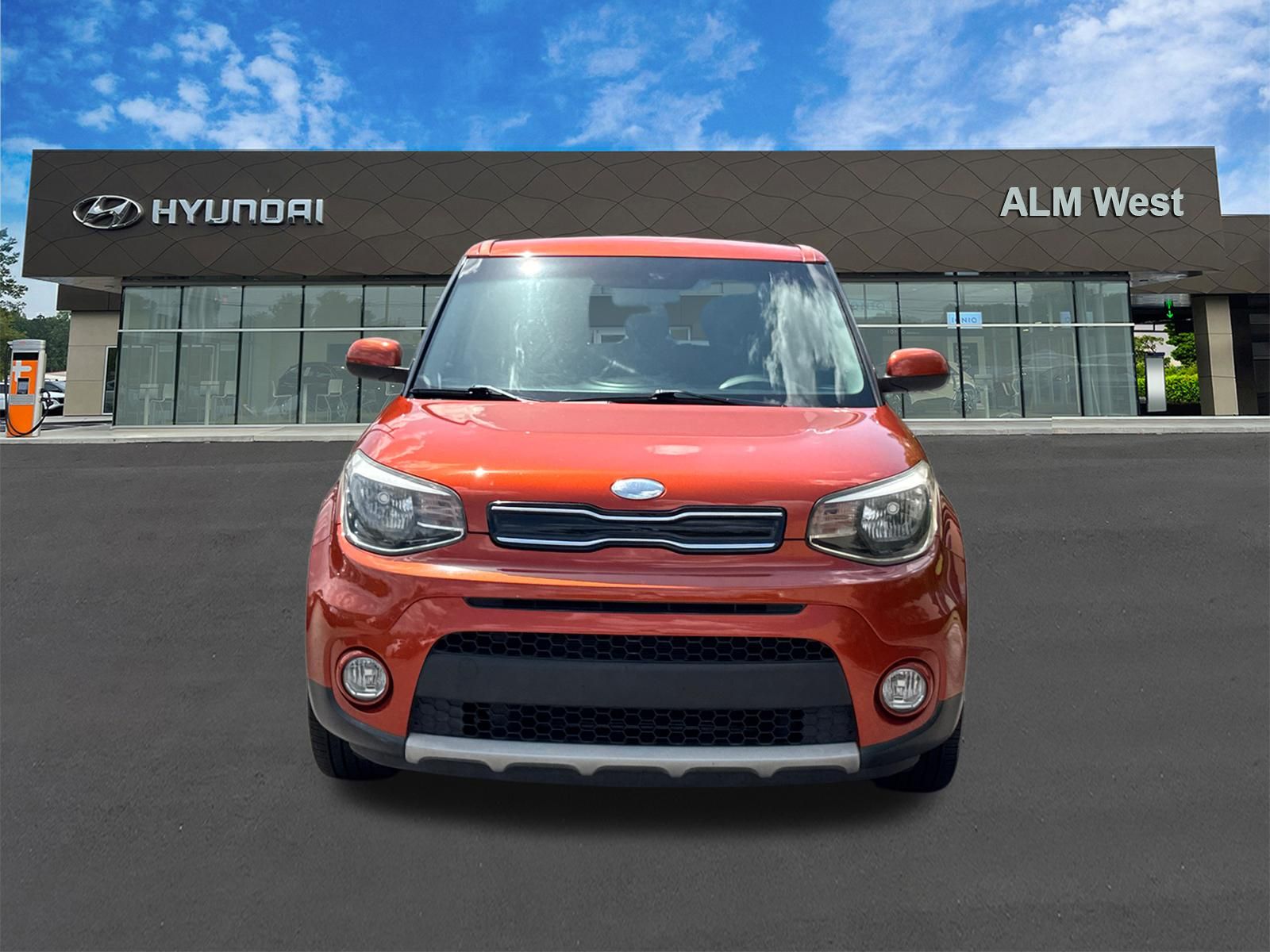 Used 2019 Orange Kia Plus image 2