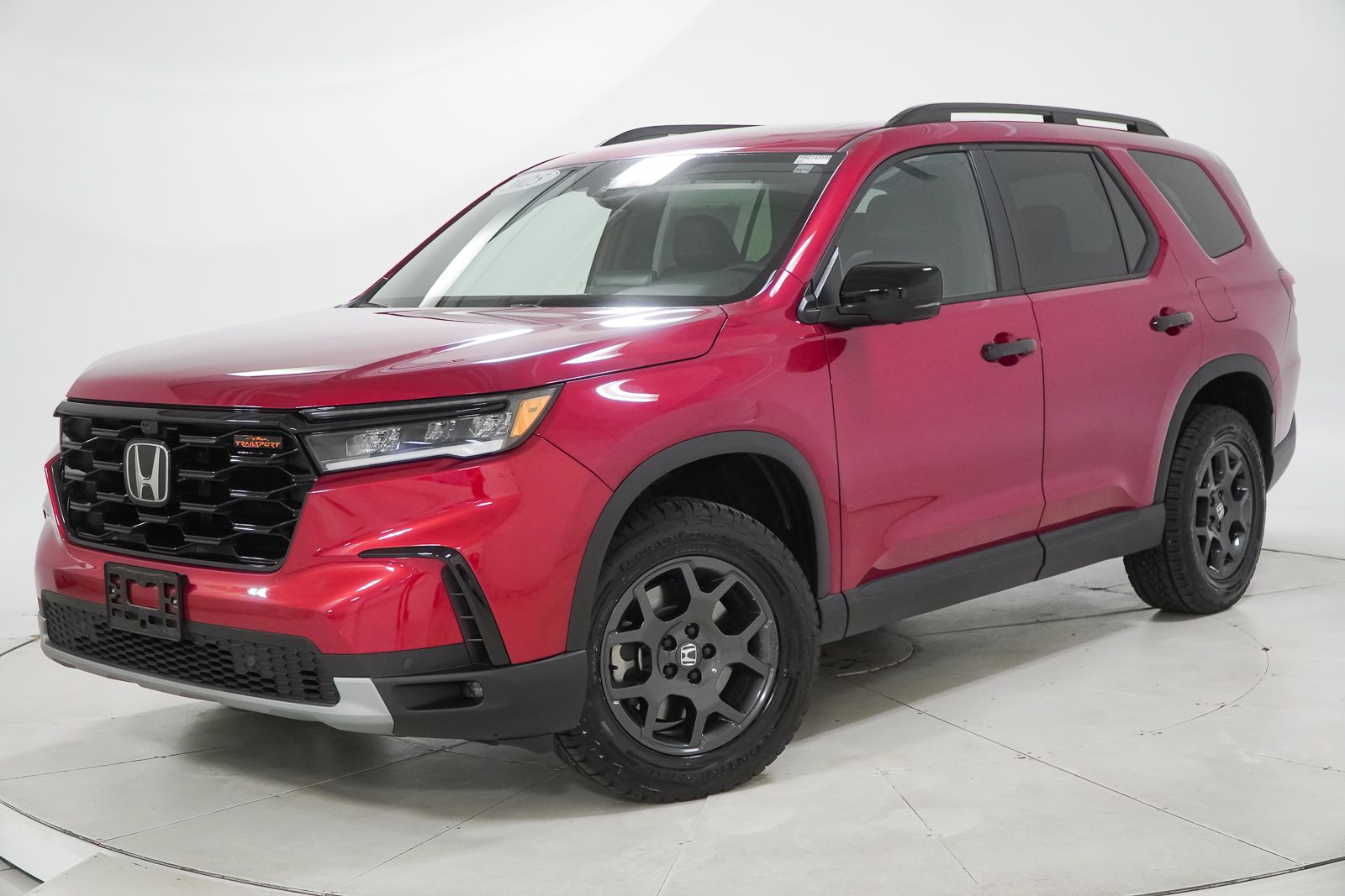 Radiant Red Metallic II 2025 Honda Pilot TrailSport AWD SUV / Crossover All-Wheel Drive Automatic