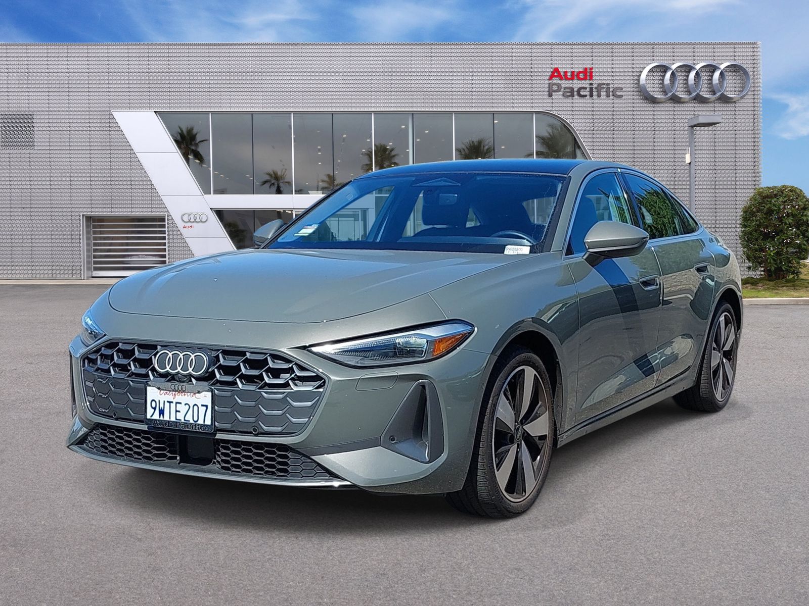 Chronos Gray Metallic 2025 Audi A5 Sedan 7-Speed Automatic