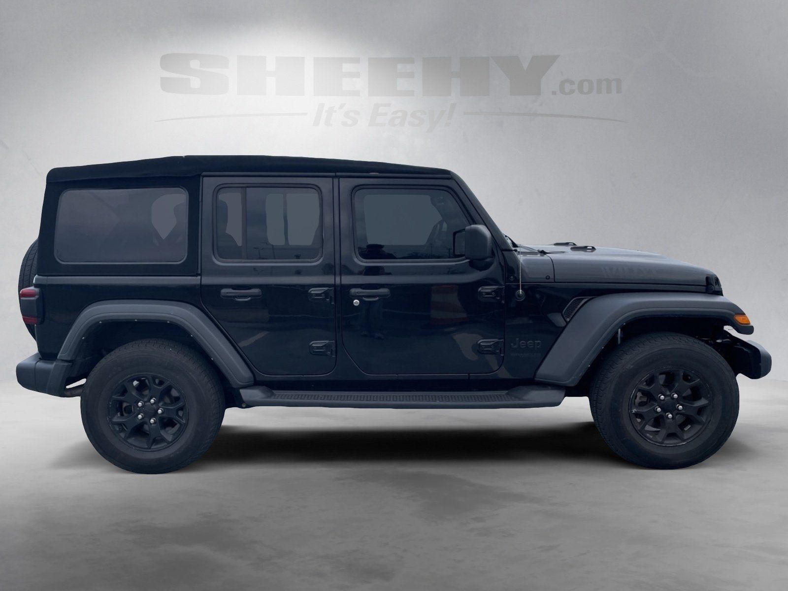 Used 2022 Black Clearcoat Jeep Unlimited Willys image 9