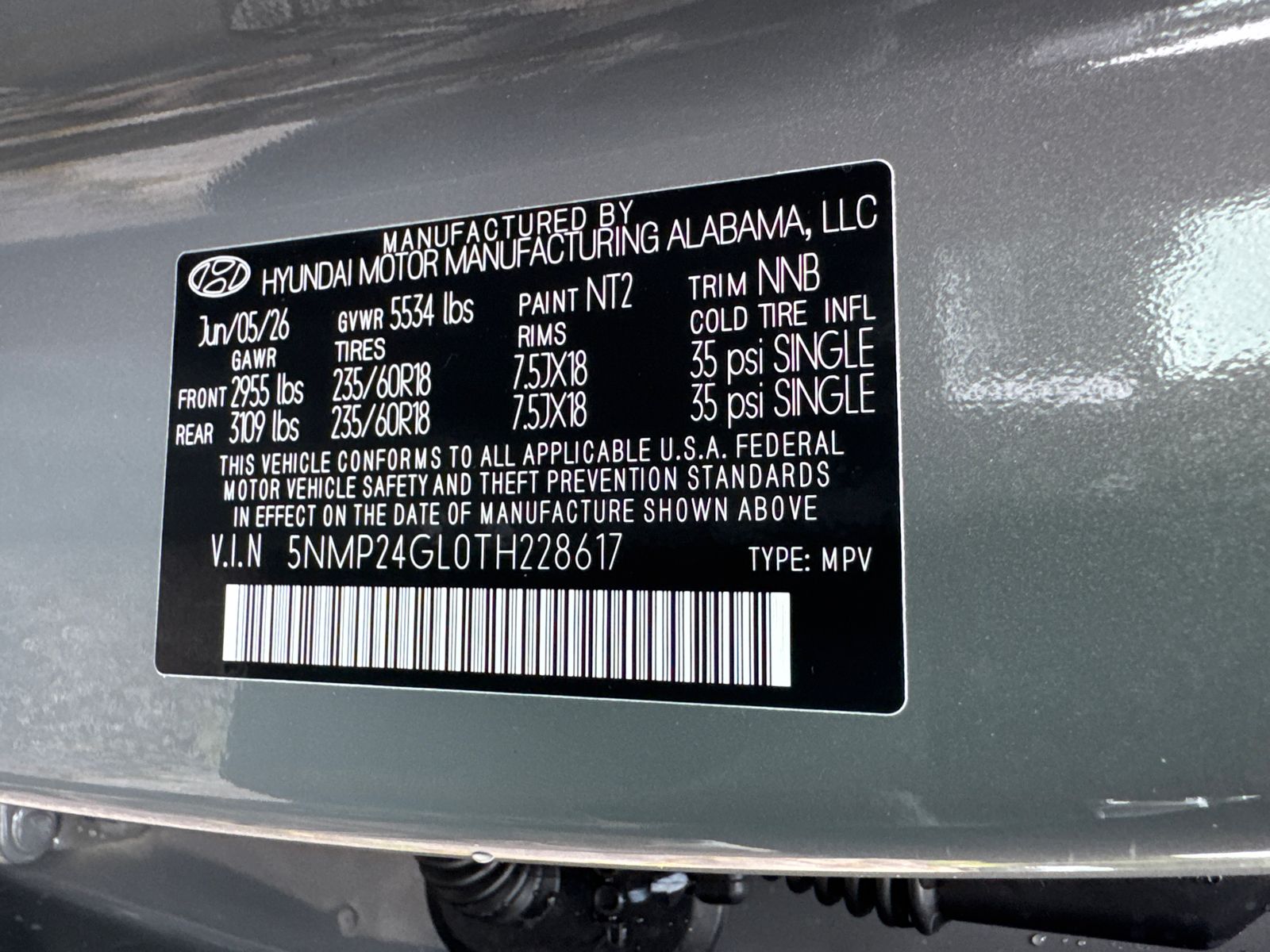 New 2026 Gray Hyundai SEL image 33