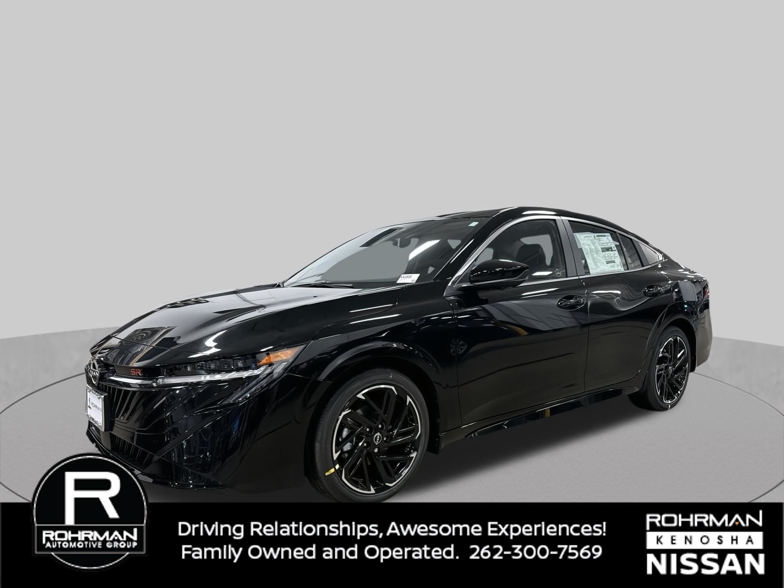 Super Black 2026 Nissan Sentra Sedan  Continuously Variable Transmission