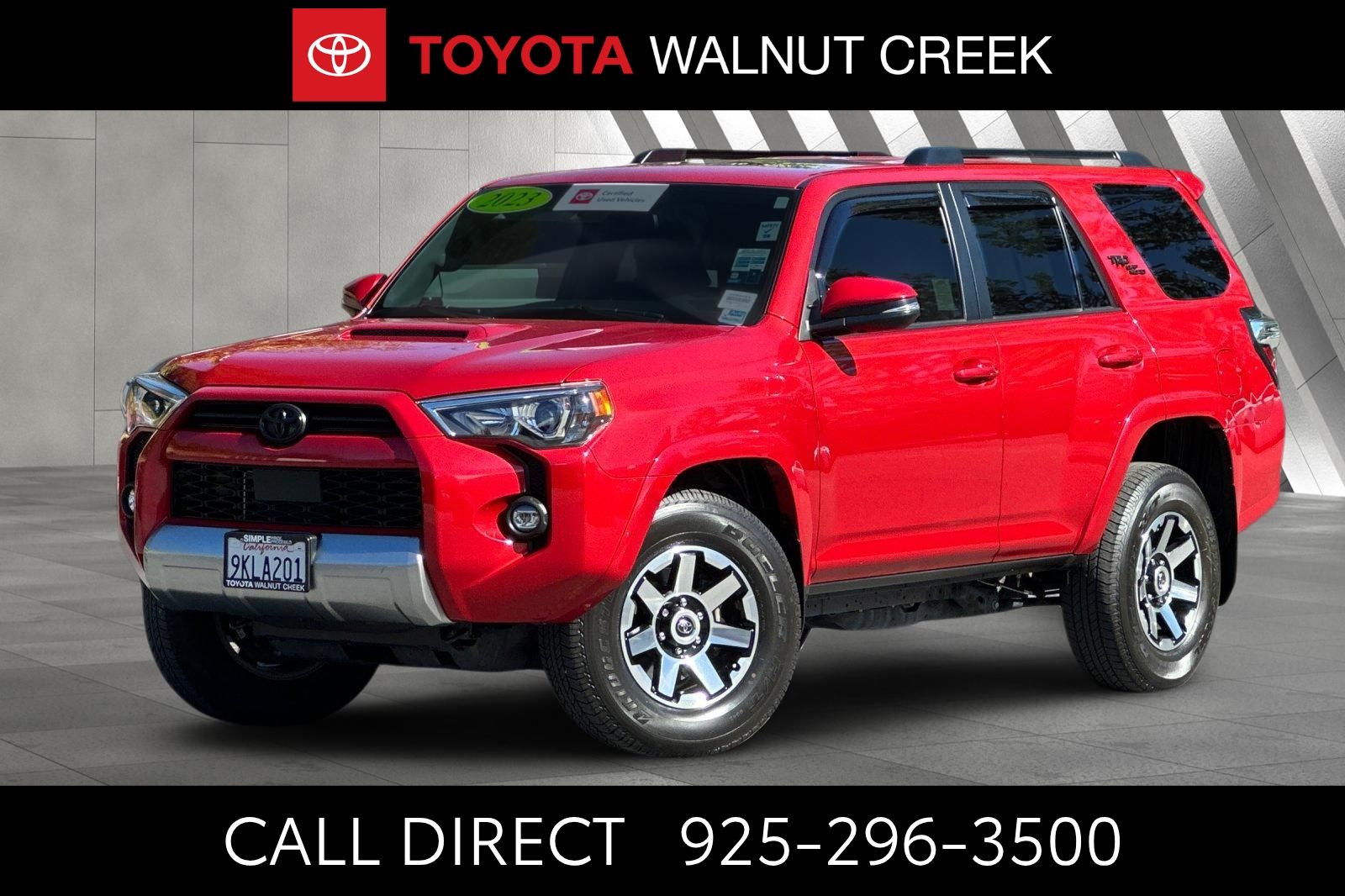 Barcelona Red Metallic 2023 Toyota 4Runner SUV / Crossover Four-Wheel Drive 5-Speed Automatic