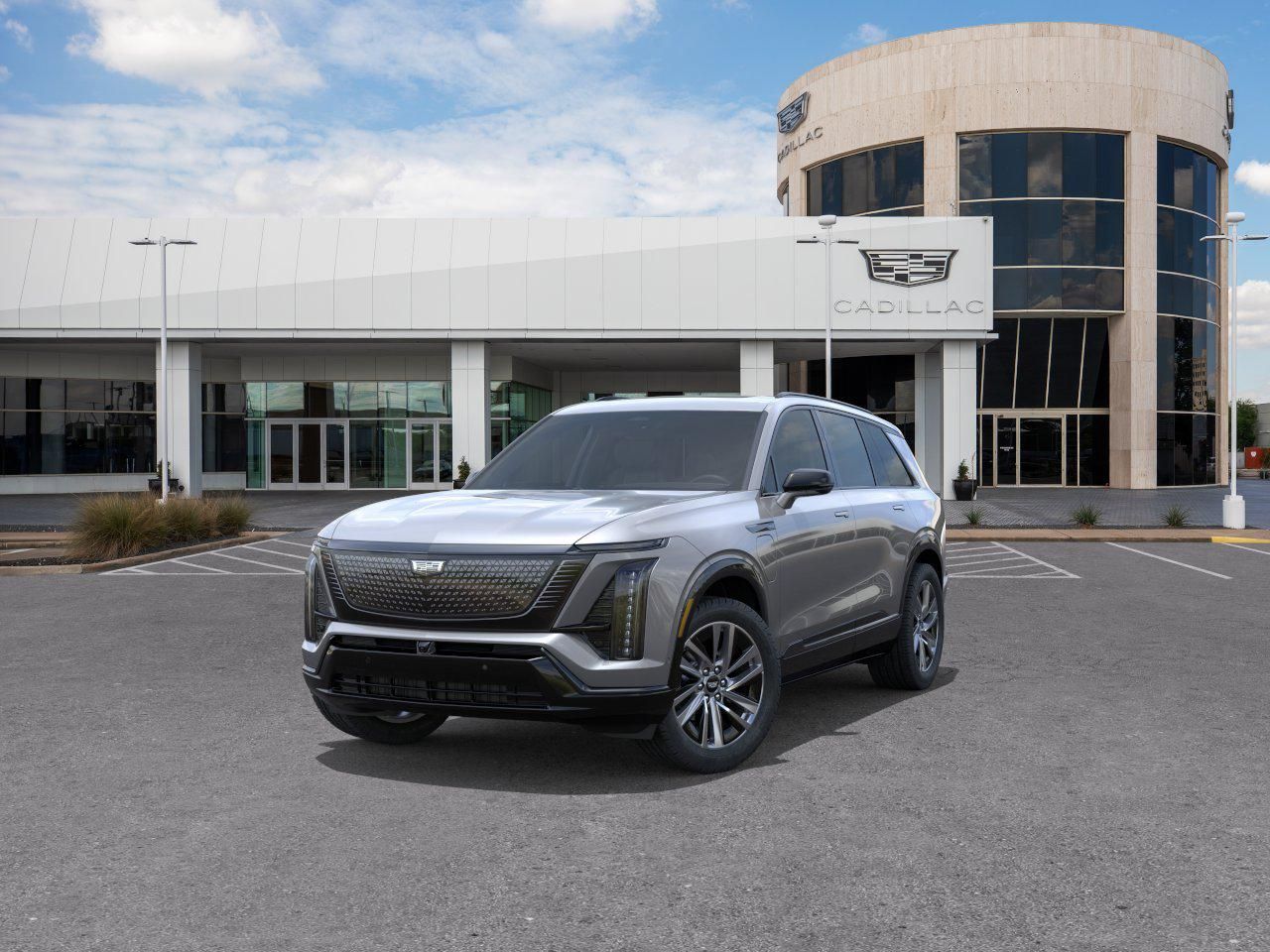 2027 Cadillac VISTIQ Sport Silver at Bayway Cadillac of The Woodlands
