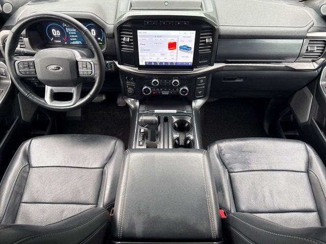 Certified Used 2023 Carbonized Gray Metallic Ford Lariat image 3