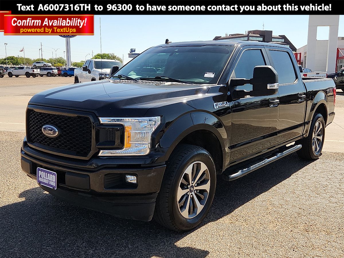 Black Metallic 2020 Ford F-150 XL SuperCrew RWD Pickup Truck 4X2 Automatic