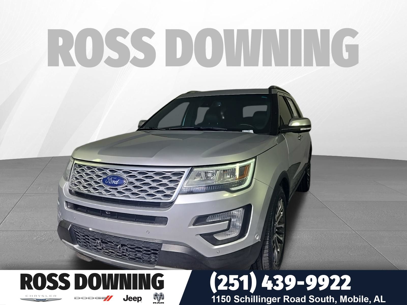 Ingot Silver 2016 Ford Explorer SUV / Crossover All-Wheel Drive 6-Speed Automatic