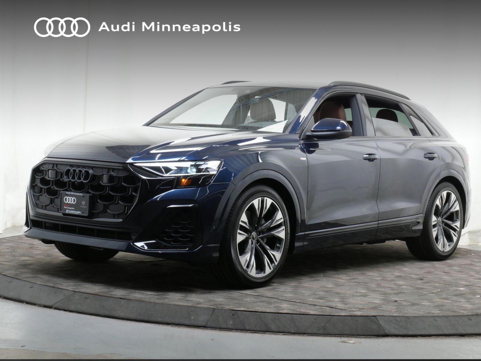 Waitomo Blue Metallic 2026 Audi Q8 SUV / Crossover All-Wheel Drive 8-Speed Automatic