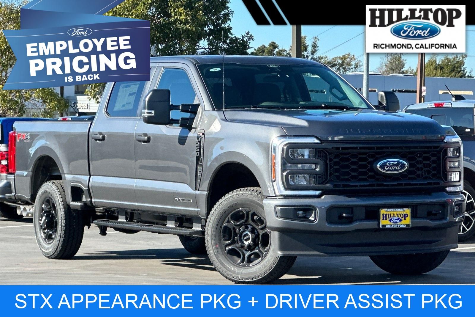 Carbonized Gray Metallic 2026 Ford F-250 Super Duty Pickup Truck Four-Wheel Drive Automatic
