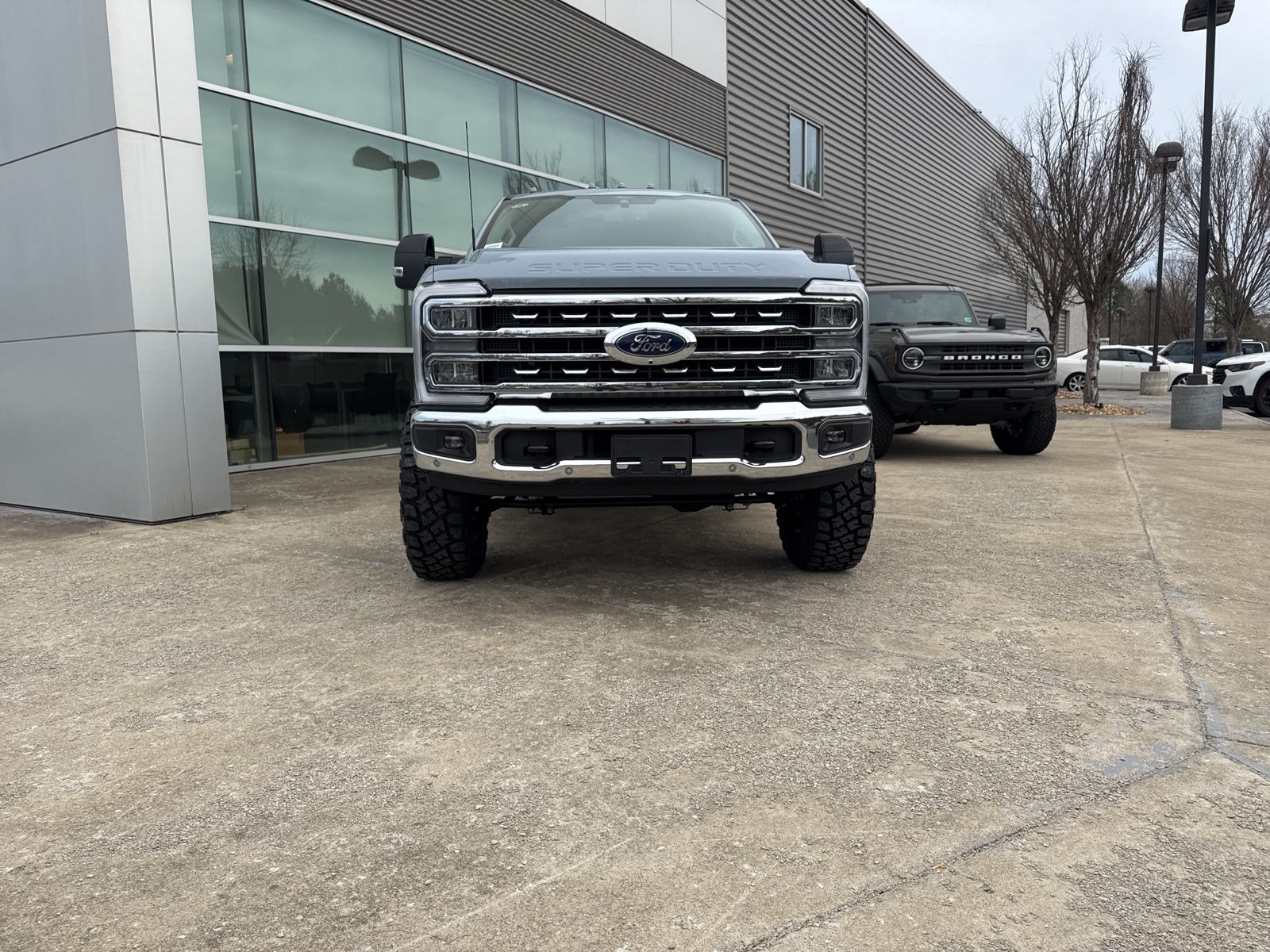 New 2026 Glacier Gray Metallic Tri-Coat Ford Lariat image 6