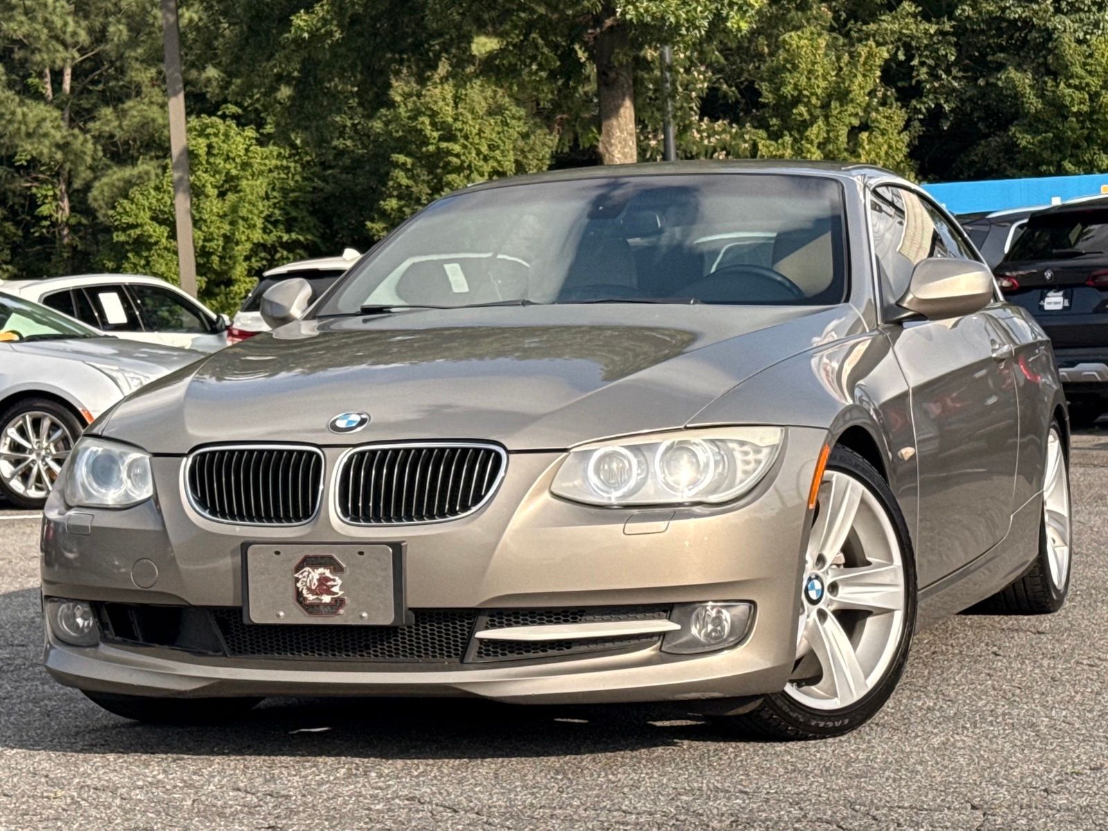 Bronze Metallic 2011 BMW 3 Series 328i Convertible RWD Convertible Rear-Wheel Drive 6-Speed Automatic