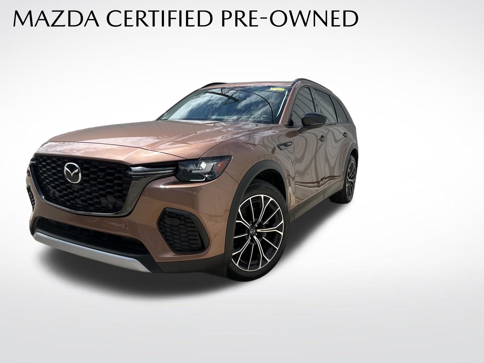 Red (Melting Copper Metallic) 2025 Mazda CX-70 PHEV Premium AWD SUV / Crossover All-Wheel Drive 8-Speed Automatic