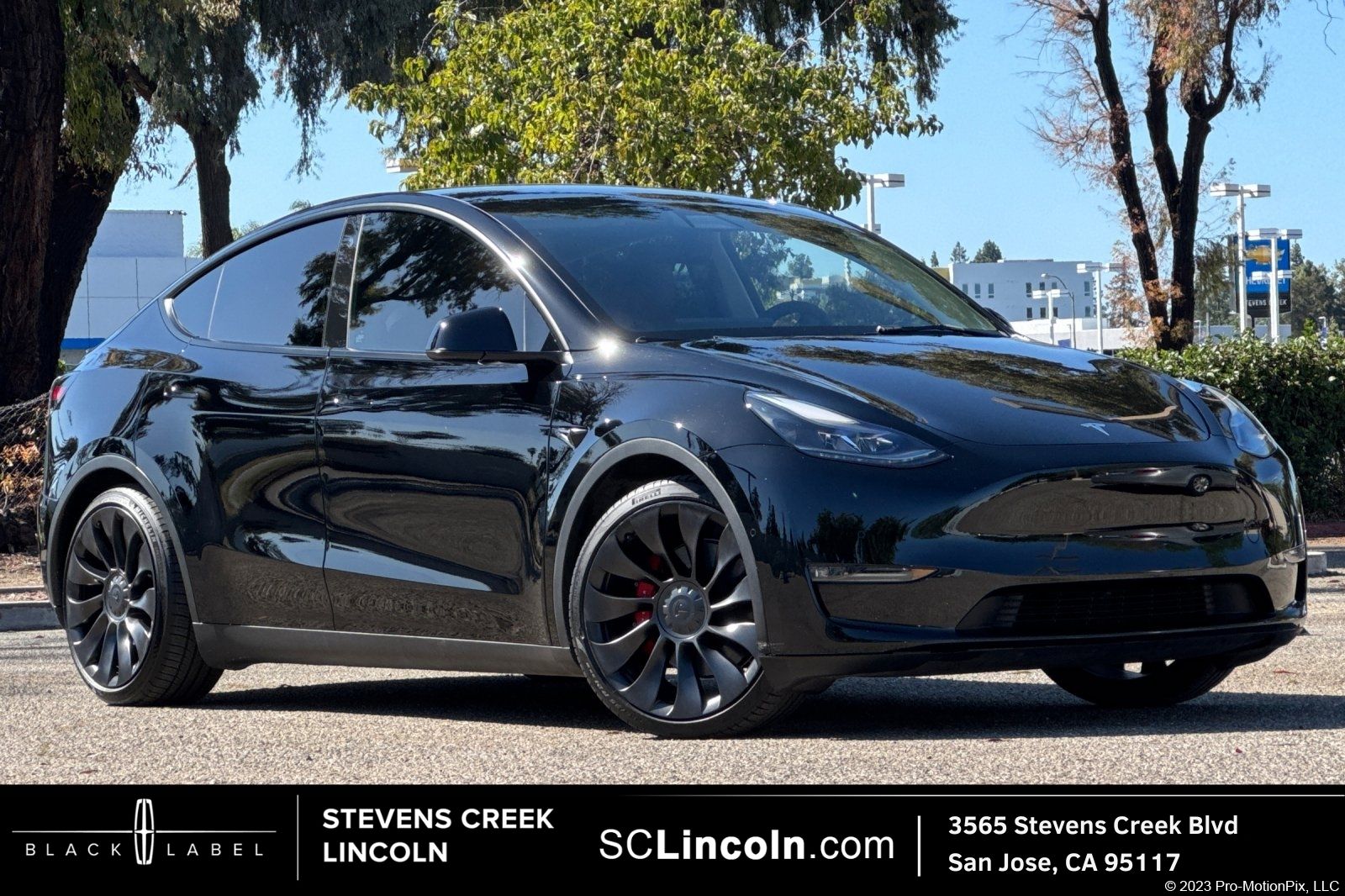Black 2022 Tesla Model Y Performance AWD SUV / Crossover All-Wheel Drive 1-Speed Automatic