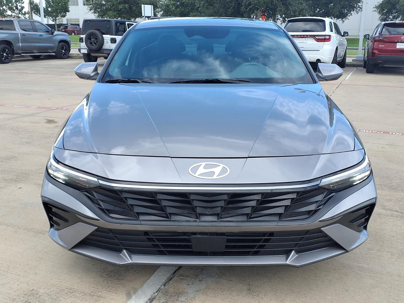 2024 Hyundai Elantra SEL Silver at Bayshore Chrysler Jeep Dodge Ram