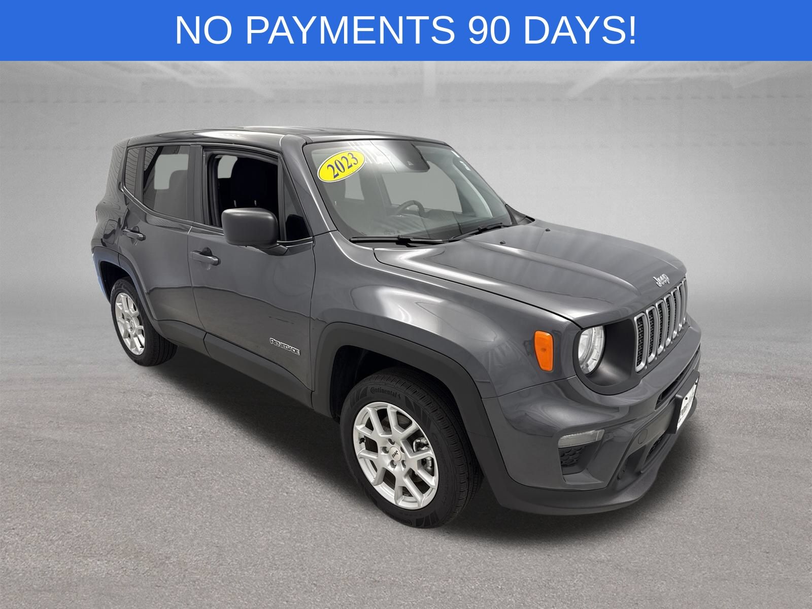 Graphite Gray 2023 Jeep Renegade SUV / Crossover Four-Wheel Drive 9-Speed Automatic