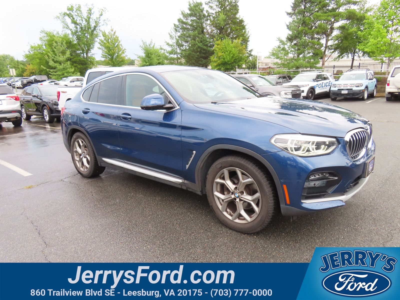 Phytonic Blue Metallic 2021 BMW X4 SUV / Crossover All-Wheel Drive 8-Speed Automatic